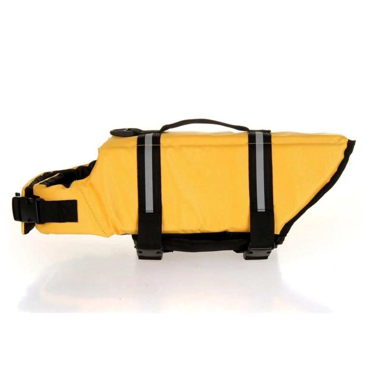 Reflective & Adjustable Life Jacket for Dogs with Rescue Handle for Swimming