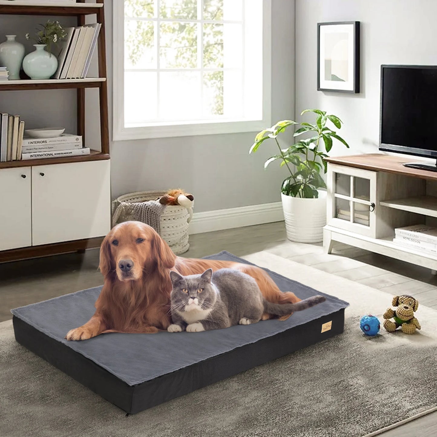 Orthopedic Washable Dog Bed for Large Dogs