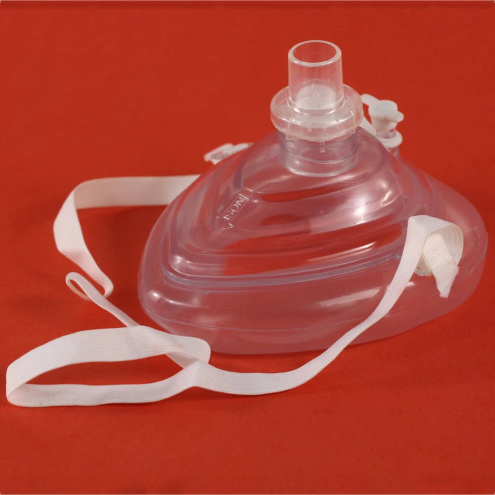 2-10 pcs CPR Breathing Masks with One Way Valve