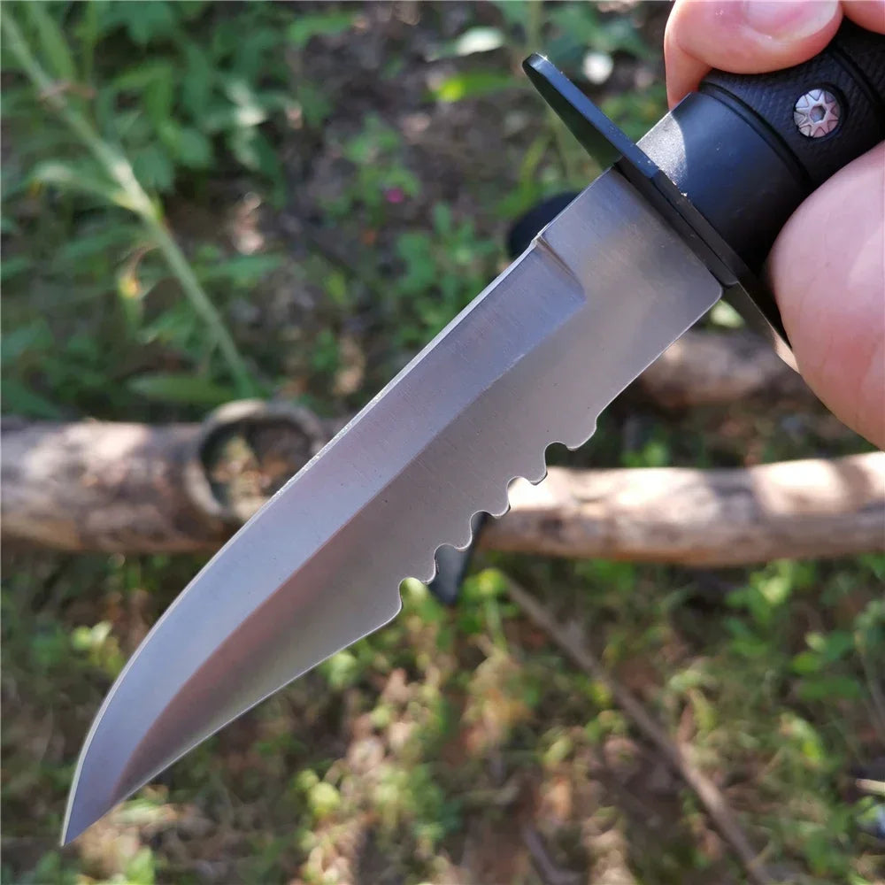 Military Straight Knife with Holster
