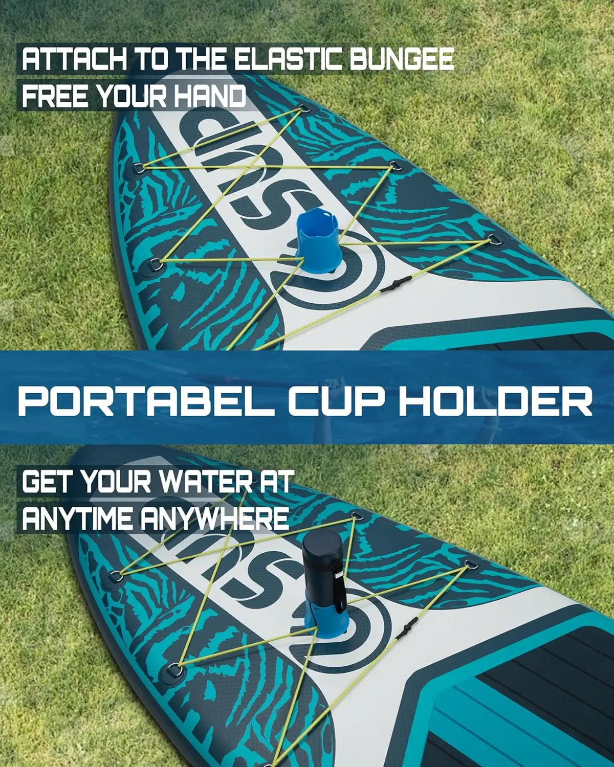 Stable Inflatable Stand Up Paddle Board with Seat for Adults