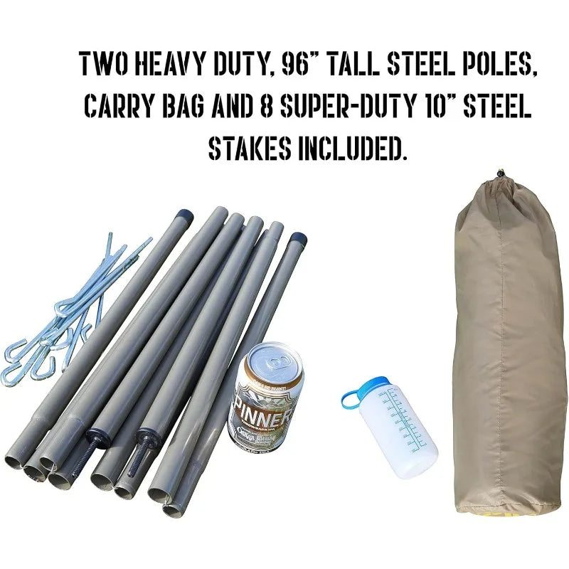 Slumberjack Roadhouse Tarp Shelter for Camping and Hunting