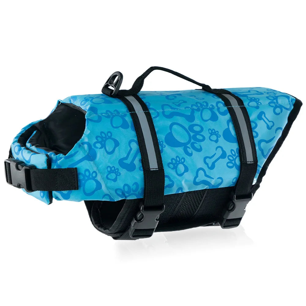 Reflective Dog Life Jacket for Summer Swimming