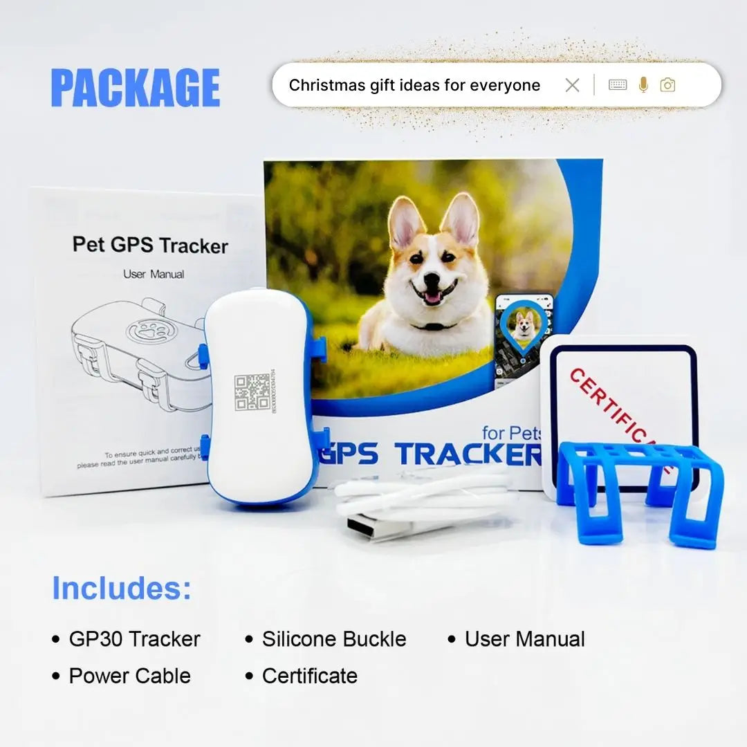 Waterproof 4G Pet GPS Tracker with Sound and Light
