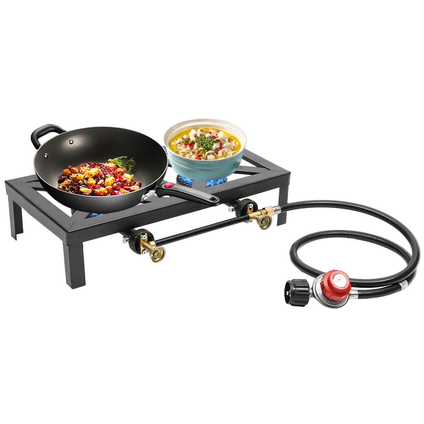 Outdoor Double Burner Propane Stove Cooker