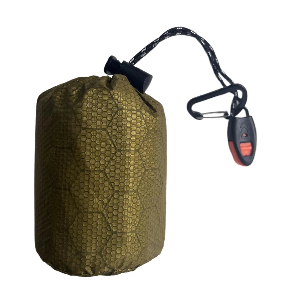 Thermal Survival Sleeping Bag with Waterproof Windproof Aluminum Film