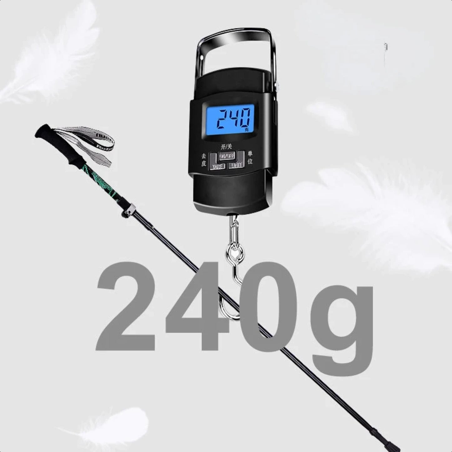 Portable Lightweight Collapsible Trekking Pole for Hiking