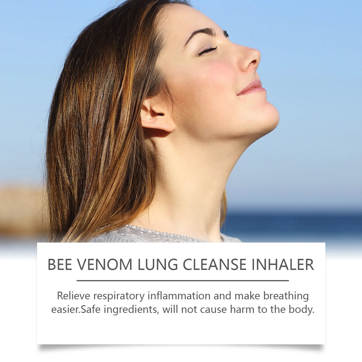Bee Venom Lung Cleanse Nasal Inhaler Set 4 Pieces