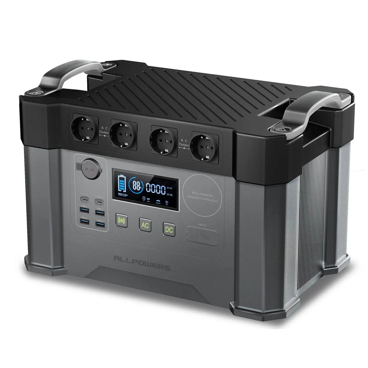 Portable Solar Power Station for Camping and Emergency Use