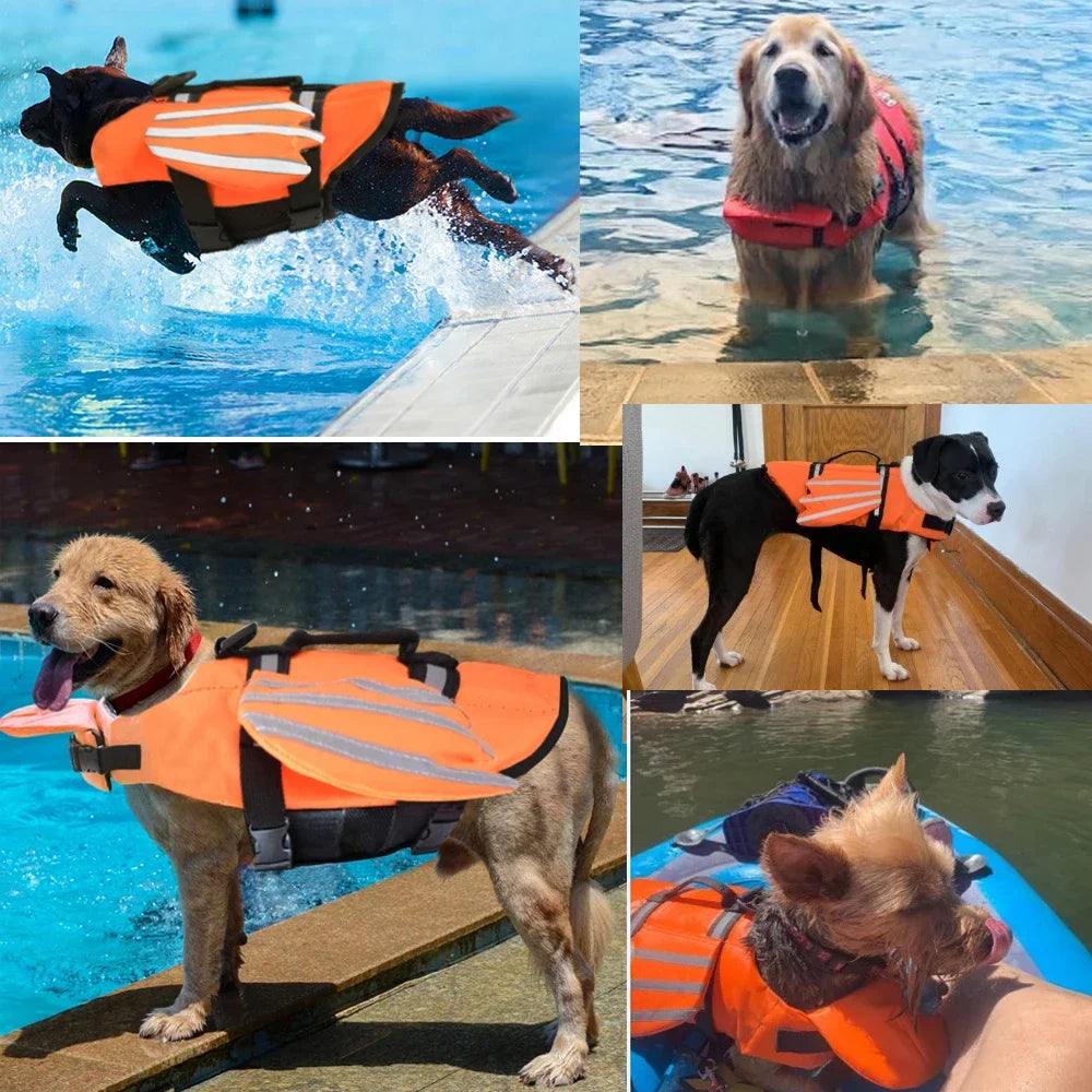 Dog Flotation Life Vest with Wings
