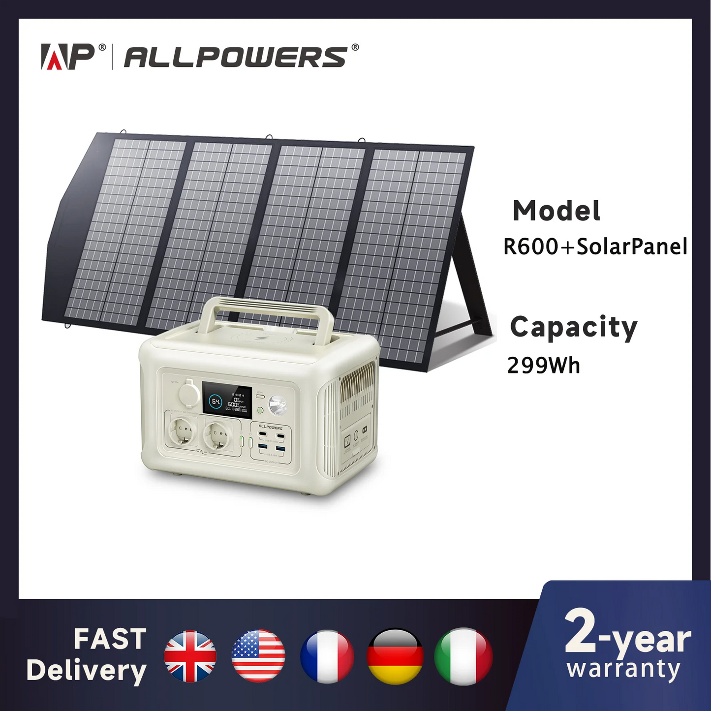 Portable Power Station Solar Generator