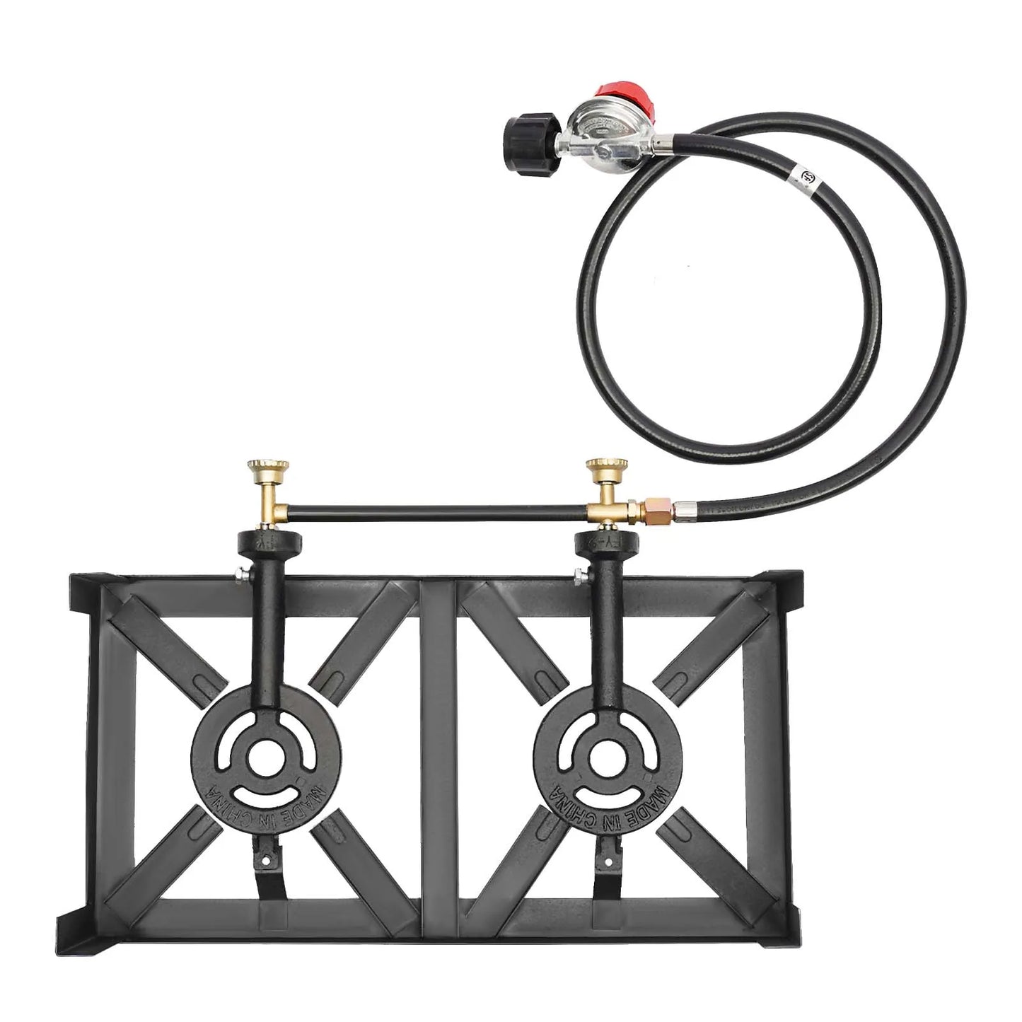Outdoor Double Burner Propane Stove Cooker