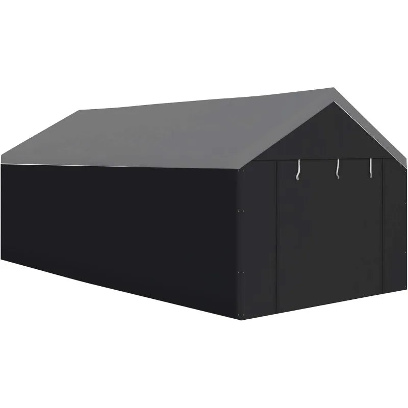 Black Canopy Sidewalls for 10x20 Shelter or Garage Tent
