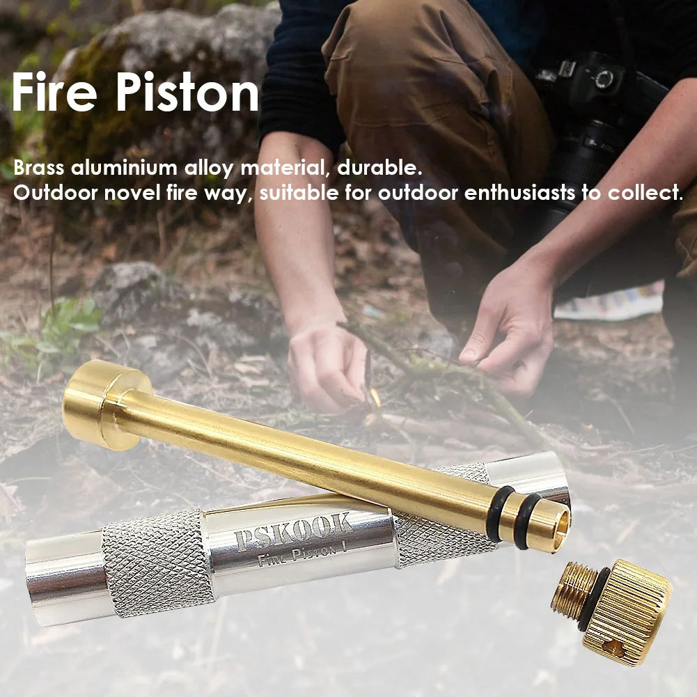 Portable Fire Piston Survival Tool