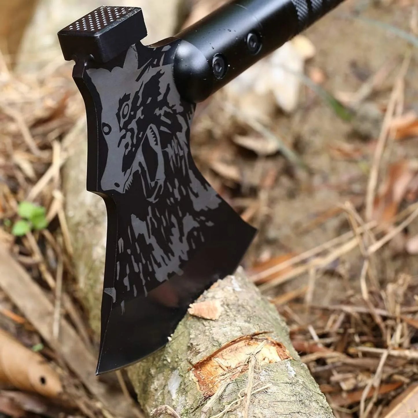 Folding Survival Axe with Hammer and Sheath