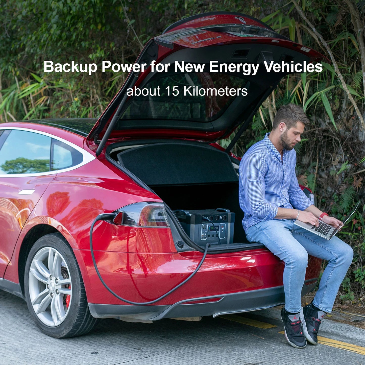 Portable Solar Power Station for Camping and Emergency Use