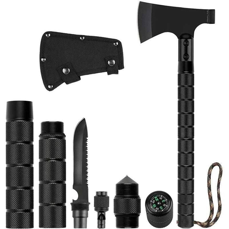 Foldable Survival Axe Multi Tool Kit