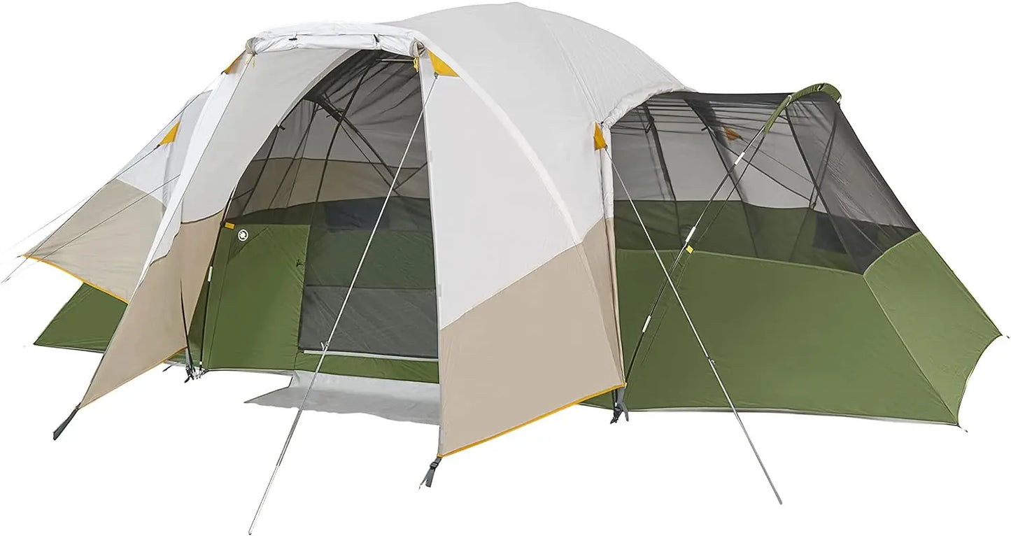 Family Camping Tent with Two Rooms and Vestibule