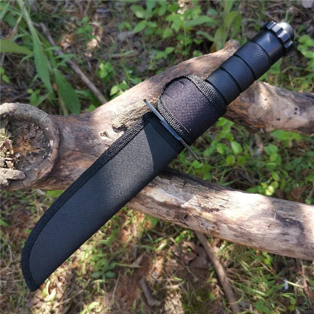 Military Straight Knife with Holster