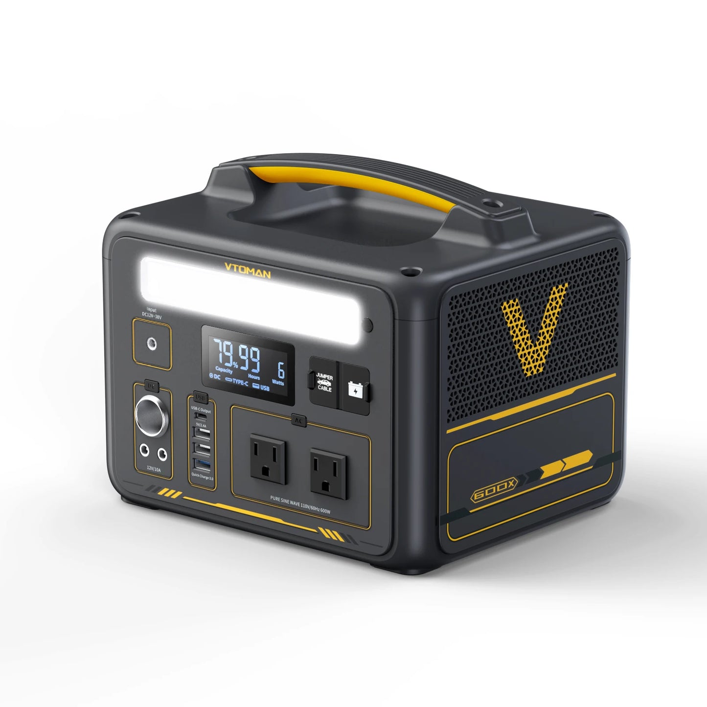 VTOMAN Jump 600X Portable Power Station 299Wh