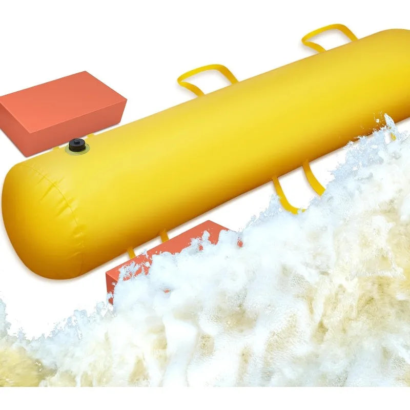 Reusable PVC Flood Barrier Sandbag Alternative for Home Flood Prevention