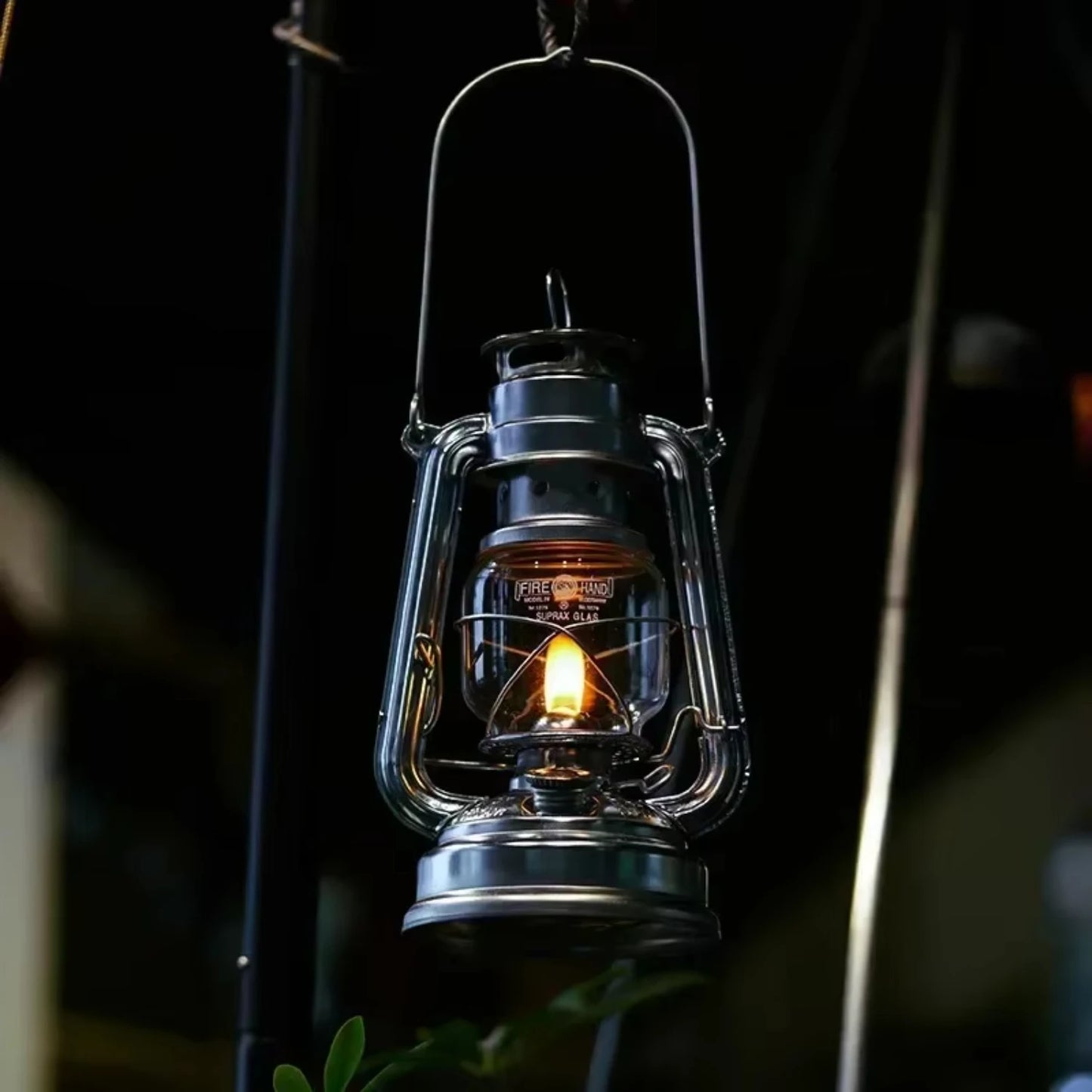Outdoor Camping Tent Light Old Kerosene Lamp, Hangable