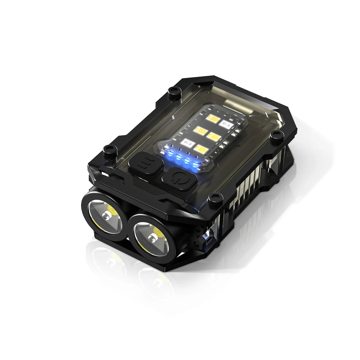 Mini Rechargeable LED Flashlight Keychain Light