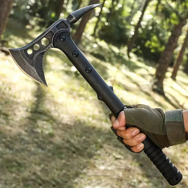 Portable Multifunctional Survival Axe with Hammerhead and High-Toughness Handle (3 Styles)