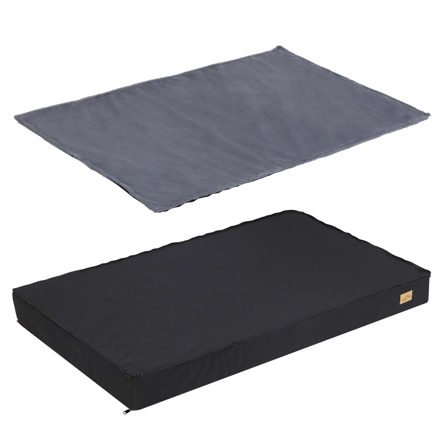 Orthopedic Memory Foam Dog Bed with Washable Waterproof Cover