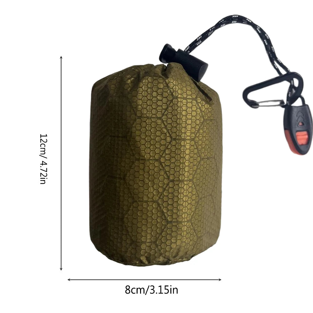 Thermal Survival Sleeping Bag with Waterproof Windproof Aluminum Film