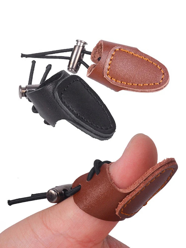 Archery Thumb Ring Finger Protector for Hunting and Practice