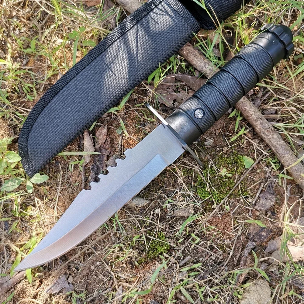 Military Straight Knife with Holster
