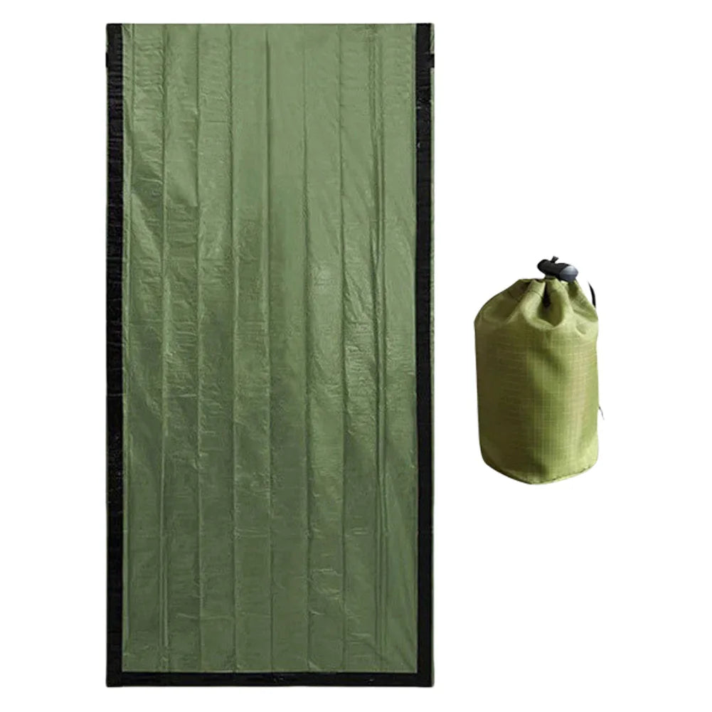 Waterproof Emergency Thermal Sleeping Bag and Blanket for Outdoor Survival