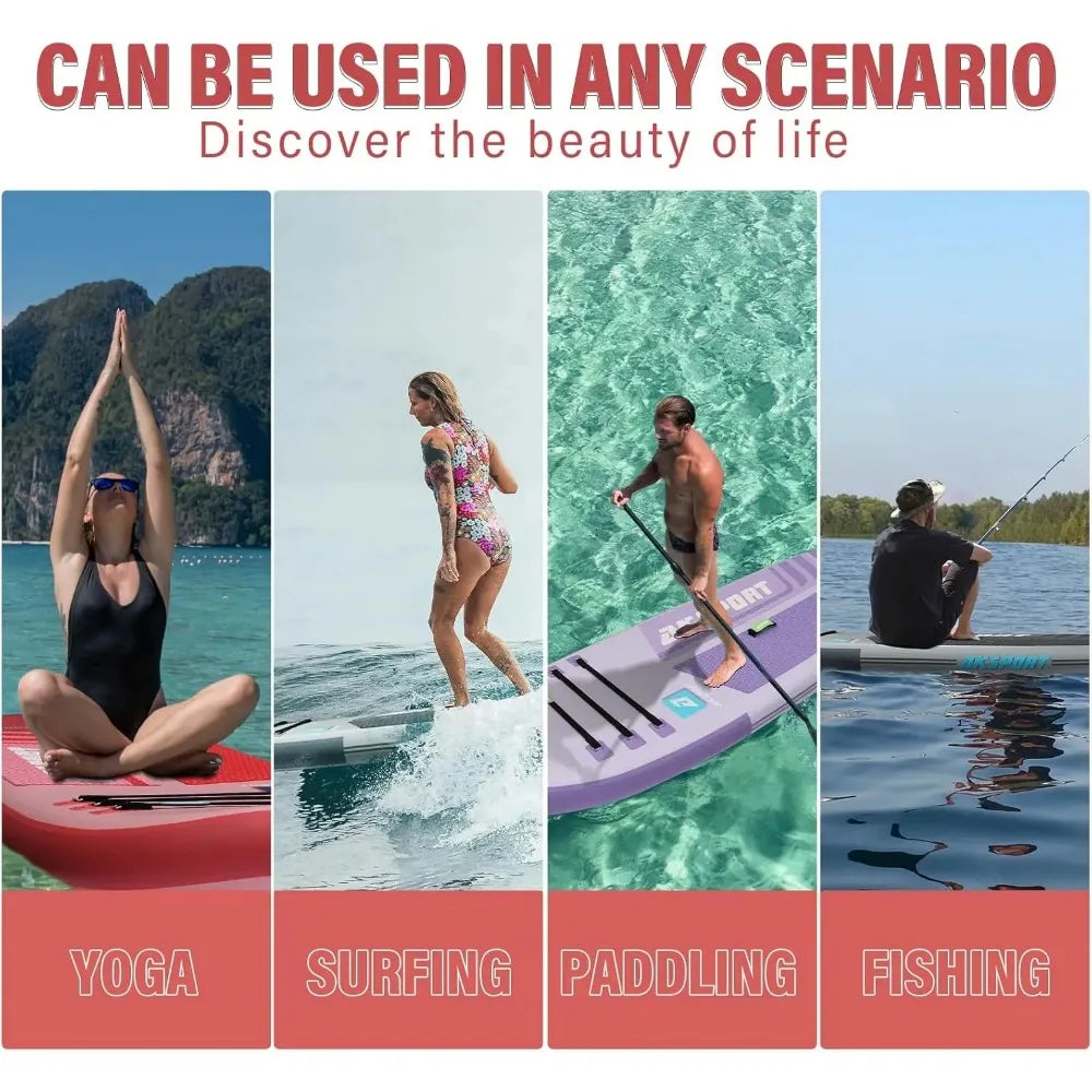 Inflatable Stand Up Paddle Board with Accessories for Youth and Adults