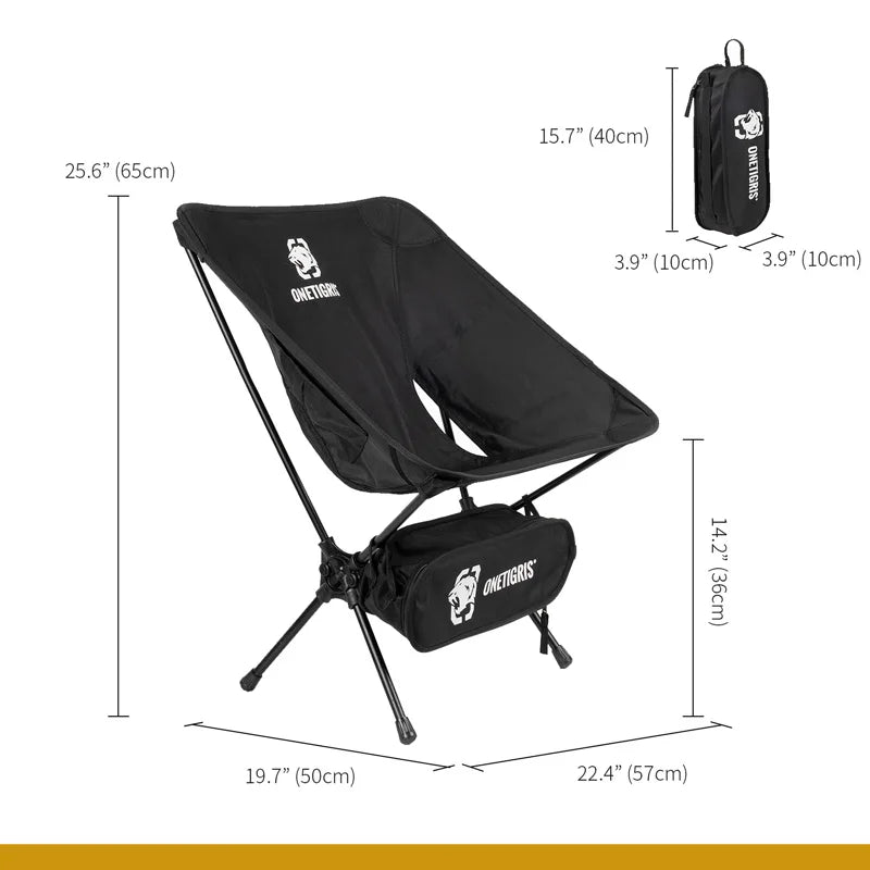 Portable Foldable Camping Chair for Outdoor & Indoor Use