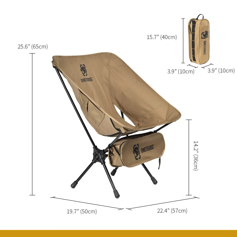 Portable Foldable Camping Chair for Outdoor & Indoor Use