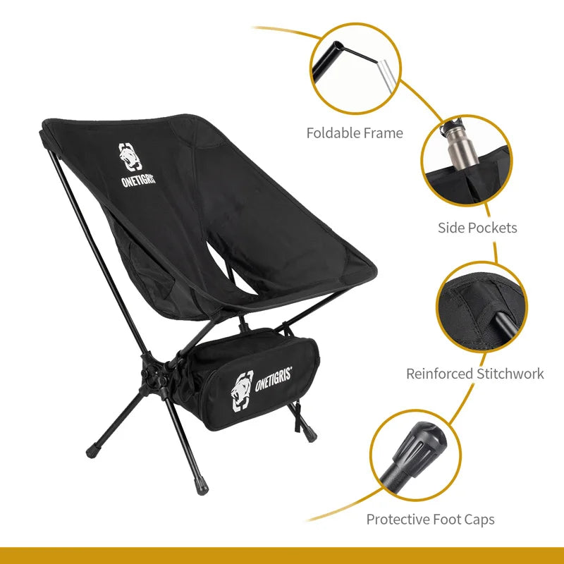 Portable Foldable Camping Chair for Outdoor & Indoor Use