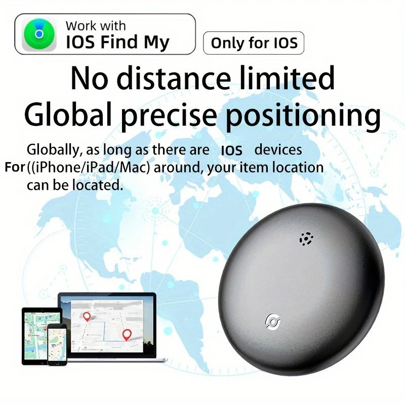 4 Pieces Smart iTag GPS Tracker Compatible with iOS Find My App