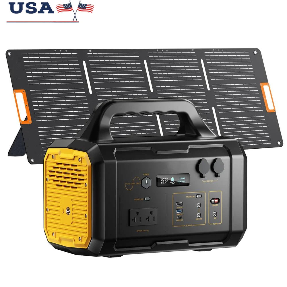 Portable Power Station 1024Wh Solar Generator