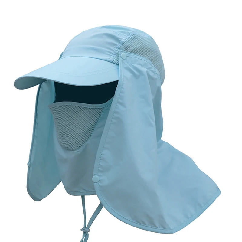 UV Protection Quick-Drying Sun Hat with Removable Flap