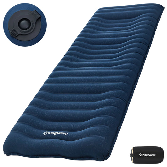 Ultralight Inflatable Sleeping Pad with Carry Bag for Camping and Hiking