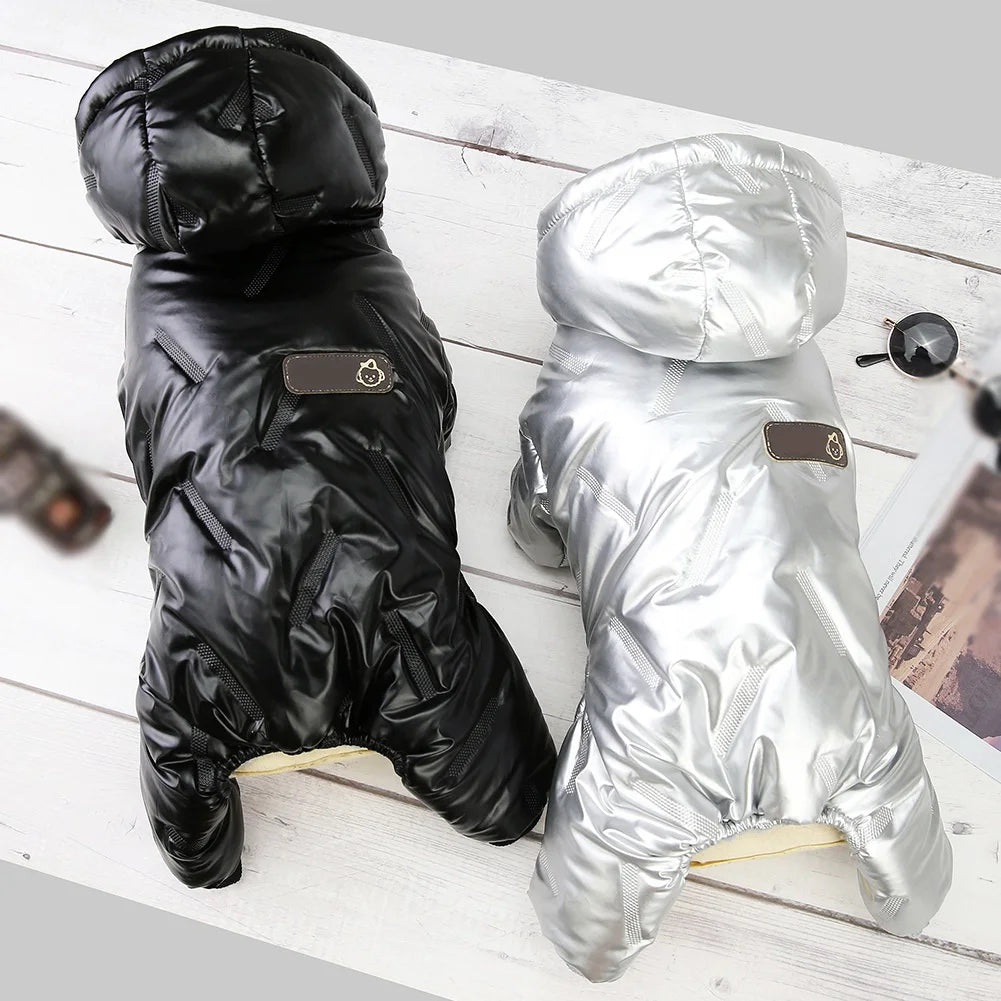 Waterproof Winter Dog Jumpsuit for Small Breeds