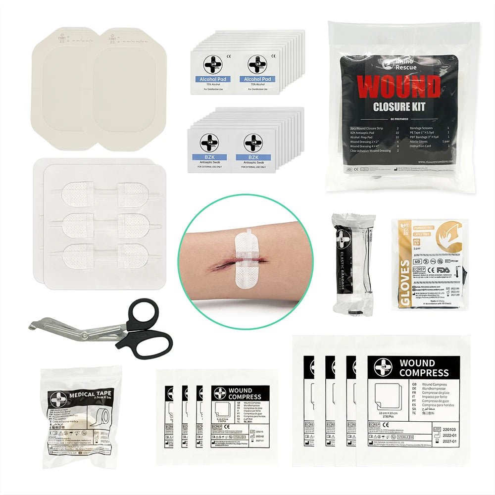 Zip Stitch Wound Closure Kit 6pcs