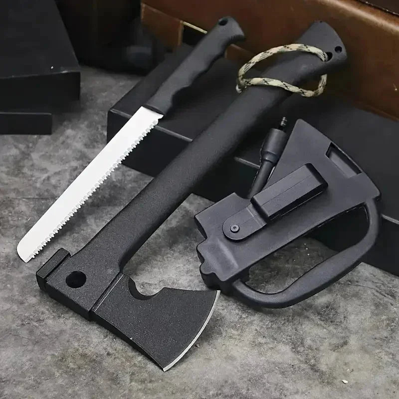 Camping Survival Hatchet with Saw and Fire Starter