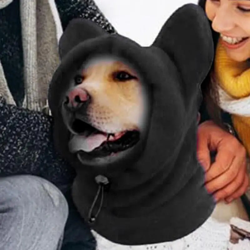 Winter Pet Hat with Earmuffs