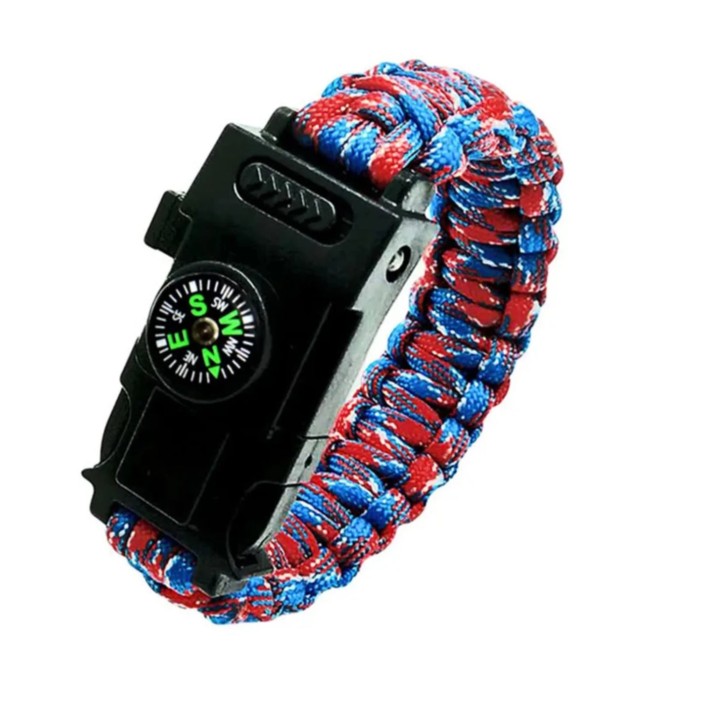 4mm Paracord 550 Bracelet with Emergency Light