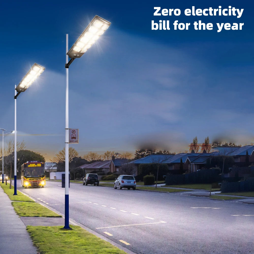 504 LED Powerful Solar Lights Outdoor Motion Sensor Waterproof