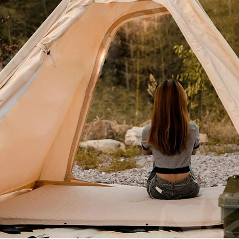 4 Season Waterproof Cotton Canvas Bell Tent