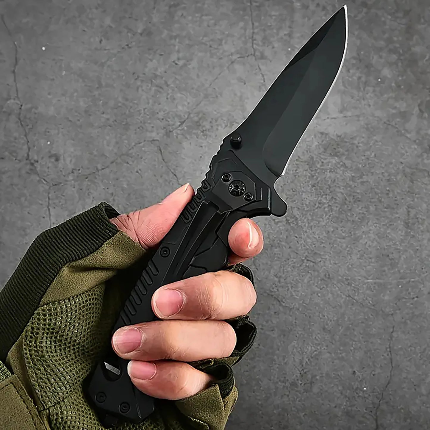 Multifunctional Folding Camping Knife with Safety Lock