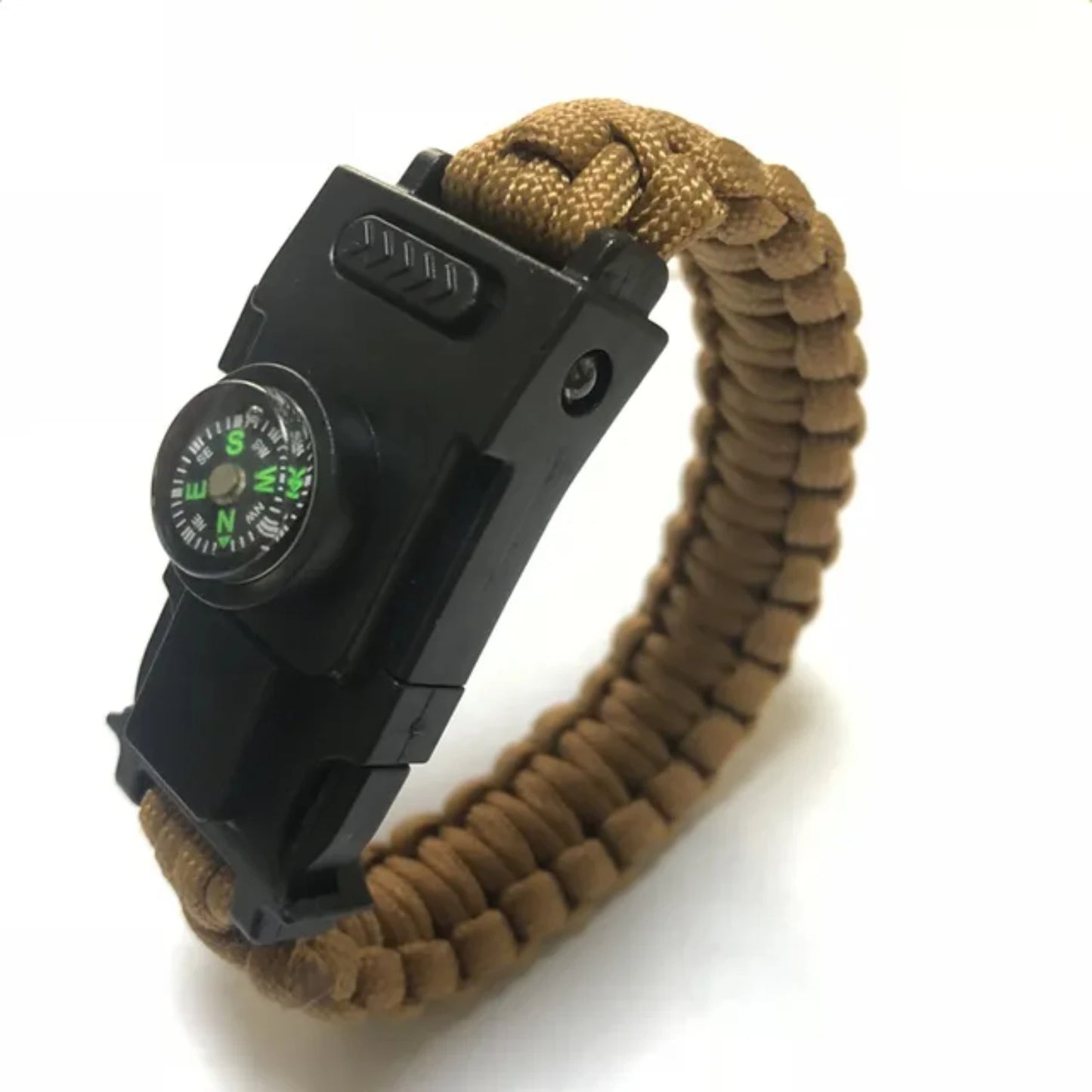 4mm Paracord 550 Bracelet with Emergency Light